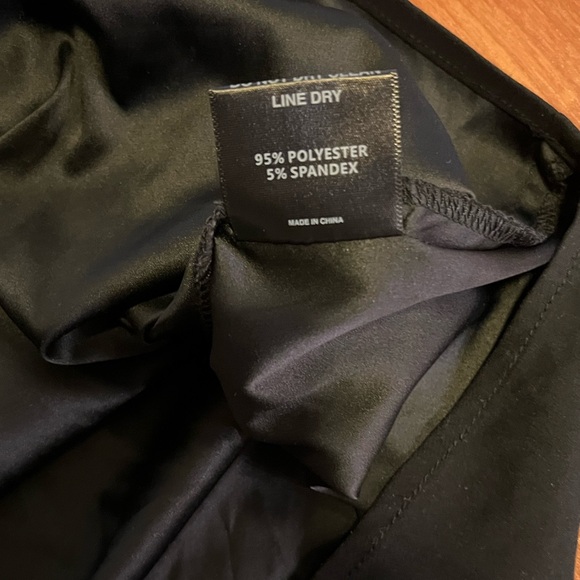 Size Large Danielle Guizio GUIZIO SSENSE Little Black Asymmetrical Voxel Dress - Picture 8 of 8